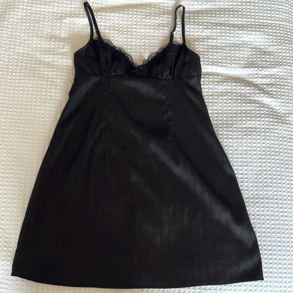 Princess Polly Dale Mini Dress Black - Picture 2 of 4